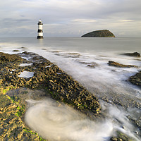 Buy canvas prints of Water Swirl at Penmon by Andrew Ray