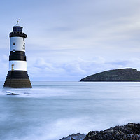 Buy canvas prints of Blue Hour Penmon Lighthouse by Andrew Ray