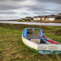 Buy canvas prints of Boat at Aberffraw by Andrew Ray