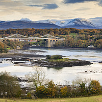 Buy canvas prints of Menai Strait view by Andrew Ray