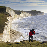 Buy canvas prints of Photographer capturing the Seven Sisters by Andrew Ray