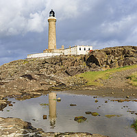 Buy canvas prints of Ardnamurchan Lighthouse reflections by Andrew Ray