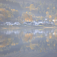 Buy canvas prints of Morning at Cairndow by Andrew Ray