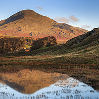Buy canvas prints of Old Man of Coniston Reflected by Andrew Ray