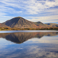 Buy canvas prints of Loweswater reflections by Andrew Ray