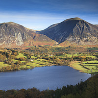 Buy canvas prints of Terrance view (Loweswater) by Andrew Ray