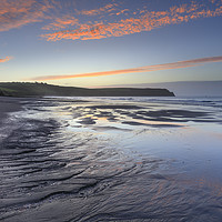 Buy canvas prints of Pendower Beach at sunrise by Andrew Ray