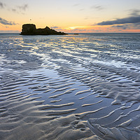 Buy canvas prints of Evening at Perranporth by Andrew Ray
