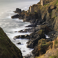 Buy canvas prints of Evening light (Botallack) by Andrew Ray