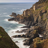Buy canvas prints of Summer afternoon at Botallack by Andrew Ray