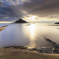 Buy canvas prints of Into the light (St Michael's Mount) by Andrew Ray