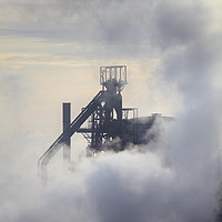 Buy canvas prints of Head Gear (Port Talbot) by Andrew Ray