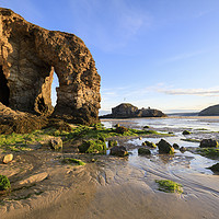 Buy canvas prints of Arch view (Perranporth) by Andrew Ray