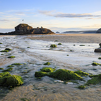 Buy canvas prints of Stream view (Perranporth) by Andrew Ray