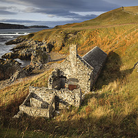 Buy canvas prints of Old Ice House (Torrisdale Bay) by Andrew Ray