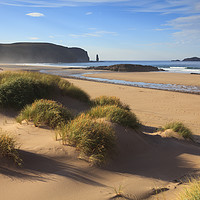 Buy canvas prints of Sand dunes at Sandwood Bay by Andrew Ray