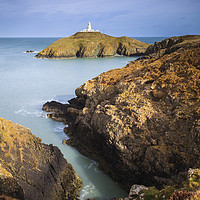 Buy canvas prints of Strumble Head Lighthouse  by Andrew Ray