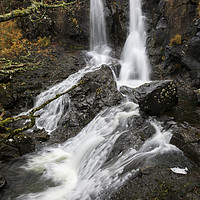 Buy canvas prints of Eas Fors Waterfall (Isle of Mull) by Andrew Ray