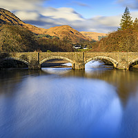 Buy canvas prints of Loch Fyne Head Bridge by Andrew Ray