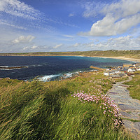 Buy canvas prints of Spring at Sennen Cove by Andrew Ray
