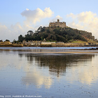 Buy canvas prints of Reflections at St Michael's Mount  by Andrew Ray
