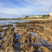 Buy canvas prints of Rocky Shore (Carne Beach, Falmouth) by Andrew Ray