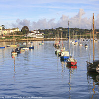 Buy canvas prints of Boats at Falmouth  by Andrew Ray