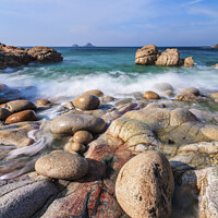 Buy canvas prints of Porth Nanven Shore by Andrew Ray