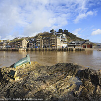 Buy canvas prints of Seals view (Looe) by Andrew Ray