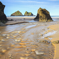 Buy canvas prints of Holywell River by Andrew Ray