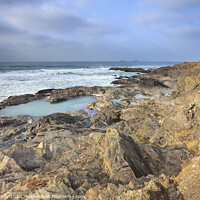 Buy canvas prints of The Pool (Treyarnon Bay) by Andrew Ray