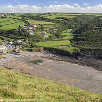 Buy canvas prints of Crackington Haven by Andrew Ray