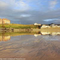 Buy canvas prints of Fistral Beach View (Newquay) by Andrew Ray