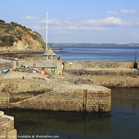 Buy canvas prints of Harbours Walls (Charlestown) by Andrew Ray