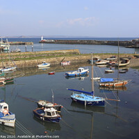 Buy canvas prints of Old Harbour View (Newlyn) by Andrew Ray