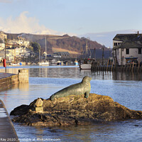 Buy canvas prints of Nelsons Monument Looe by Andrew Ray