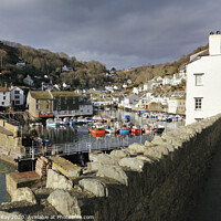 Buy canvas prints of Coast Path View (Polperro) by Andrew Ray