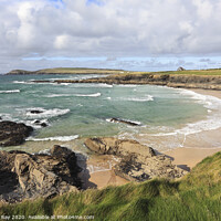 Buy canvas prints of Treyarnon Bay by Andrew Ray