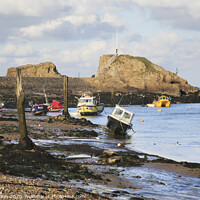 Buy canvas prints of Boats at Bude by Andrew Ray