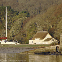 Buy canvas prints of Bar Beach (Helford Passage) by Andrew Ray