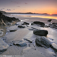 Buy canvas prints of Lusty Glaze (Newquay) by Andrew Ray