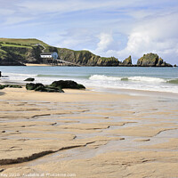 Buy canvas prints of Mother Ivey's Bay Beach by Andrew Ray