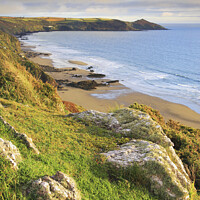 Buy canvas prints of Whitsand Bay by Andrew Ray