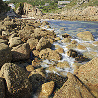Buy canvas prints of Porthgwarra by Andrew Ray