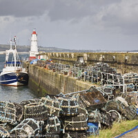 Buy canvas prints of Newlyn Pier by Andrew Ray