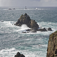 Buy canvas prints of Approaching Storm (Land's End) by Andrew Ray