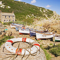 Buy canvas prints of Penberth Cove by Andrew Ray