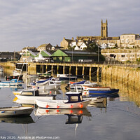 Buy canvas prints of Penzance Harbour by Andrew Ray