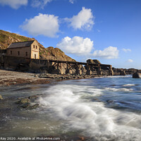 Buy canvas prints of The Old Lifeboat Station (Lizard) by Andrew Ray