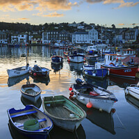 Buy canvas prints of Mevagissey Sunset by Andrew Ray